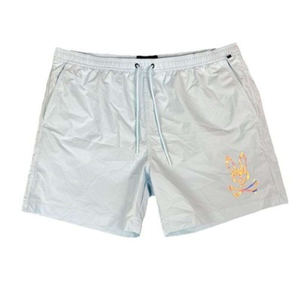 Psycho Bunny Sweat‎ Shorts Mens 3XL Blue Drawstring Pockets Logo Big & Tall